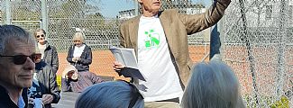 Standerhejsning i høj sol