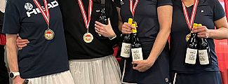Olga, Mette og Viggo: GULD Veteran-DM 2024