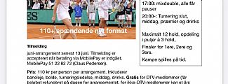 Fredag 21/6: 110+ Mix-turnering i Aarhus 1900