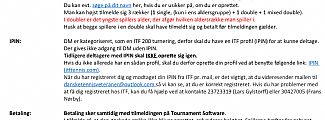 22.-29. marts: “DM for veteraner INDE 2025”