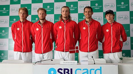 FOTO: DTF - Uge 9: Indien slog Danmark 4-0 i Davis Cup - RTK