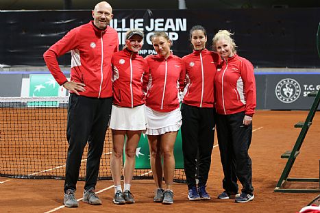 FOTO: DTF - Torsdag 16/4: Danmark slog Georgien i FED-Cup - RTK