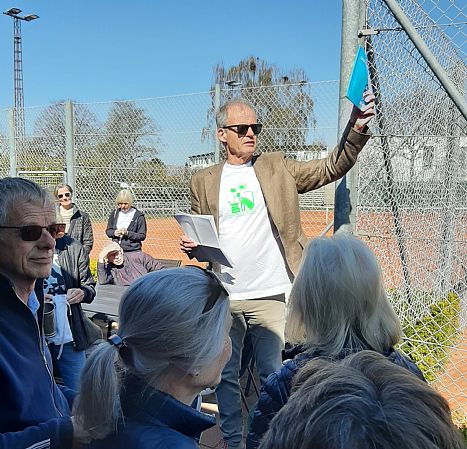 Standerhejsning i høj sol - RTK