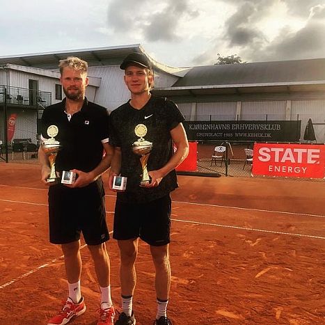 FOTO: Christian Sigsgaard og Johannes Ingildsen - Uge 31: Sigsgaard og Ingildsen vandt ITF i KB - RTK