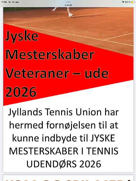 “Veteran-JM UDE 2026”: 29. - 31. maj i ALTS - RTK