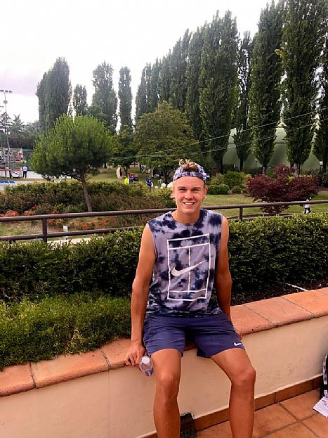 FOTO: Holger Rune, Privat - TennisAvisen - Uge 25: Holger Rune tabte semi til Gian Moroni - RTK