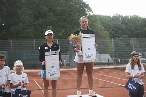 Johanne Christine Svendsen og Sohyun Park, DTF - Uge 30: Johanne Svendsen vandt ITF i Vejle - RTK