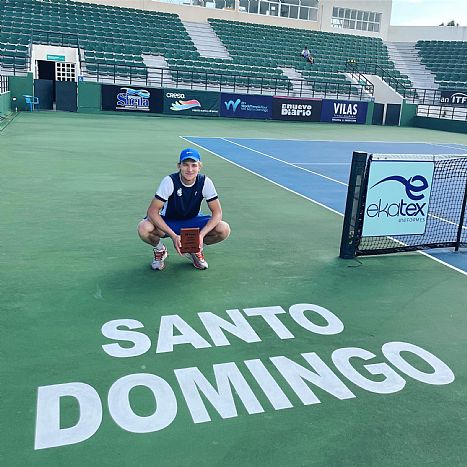 FOTO: Johannes Ingildsen, Privat - TennisAvisen - Uge 47-49: Johannes Ingildsen i Santo Domingo - RTK