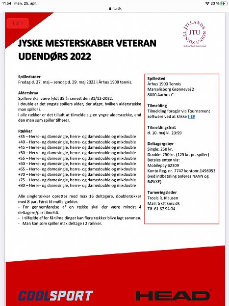 Veteran-JM UDE 27. - 29. maj 2022 - RTK