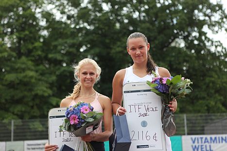 Hannah Viller Møller og Johanne Christine Svendsen - 24. - 31. juli: ITF World Tennis Tour i Vejle - RTK