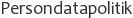 Persondatapolitik